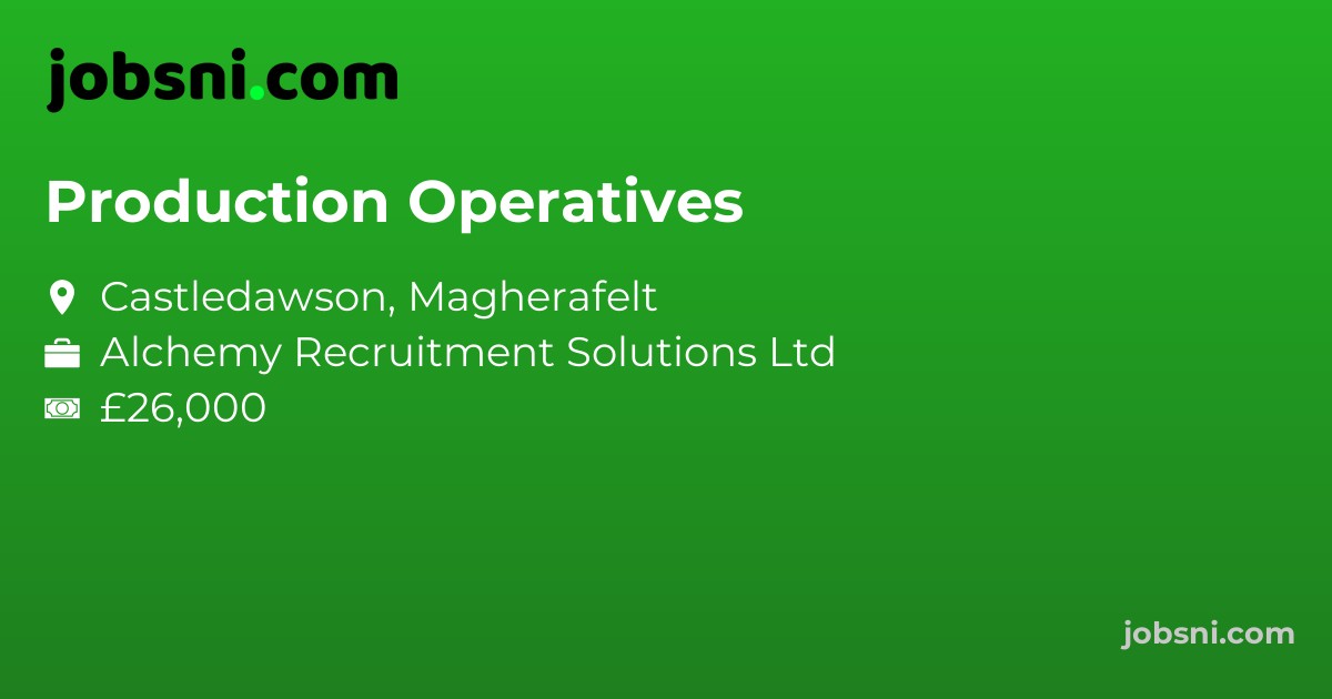 Production Operatives