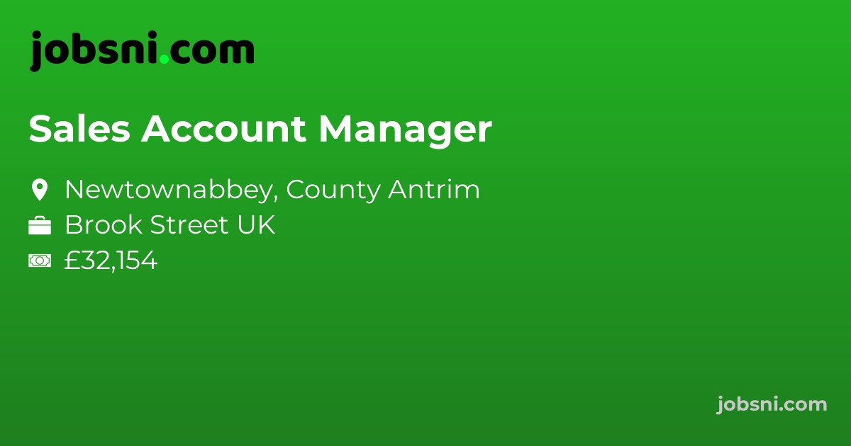 Sales Account Manager