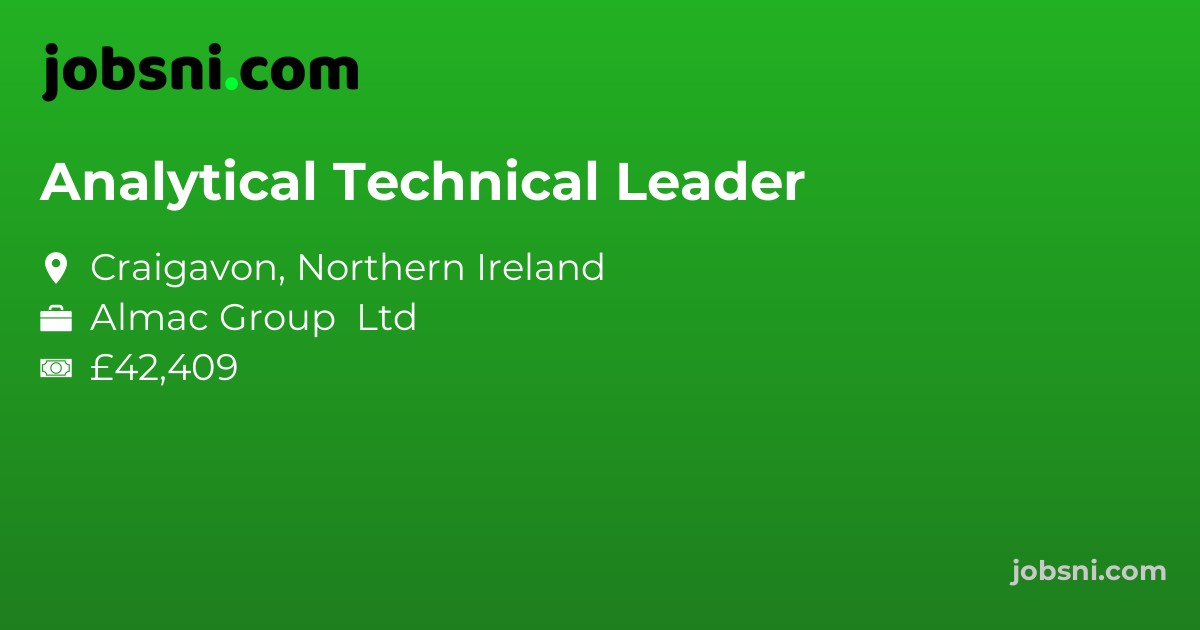 Analytical Technical Leader