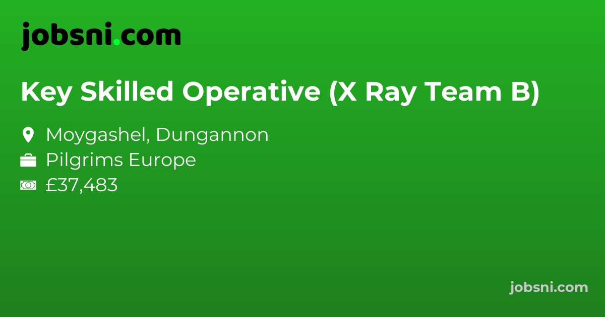 Key Skilled Operative (X Ray Team B)