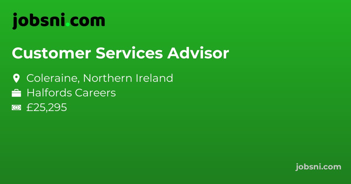 Customer Services Advisor