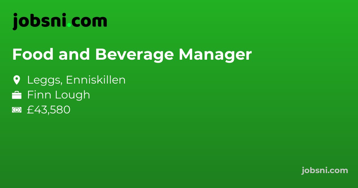 Food and Beverage Manager
