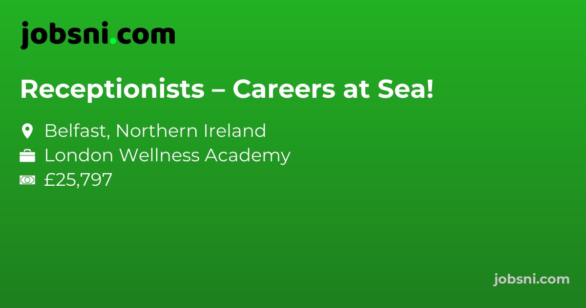 Receptionists – Careers at Sea!