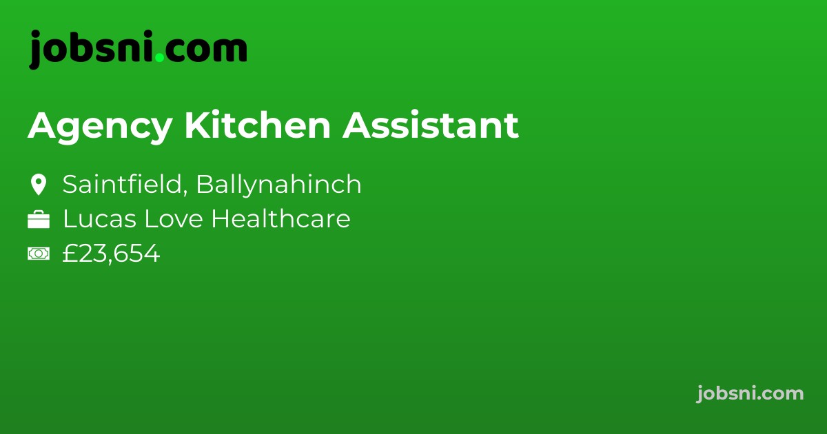 Agency Kitchen Assistant