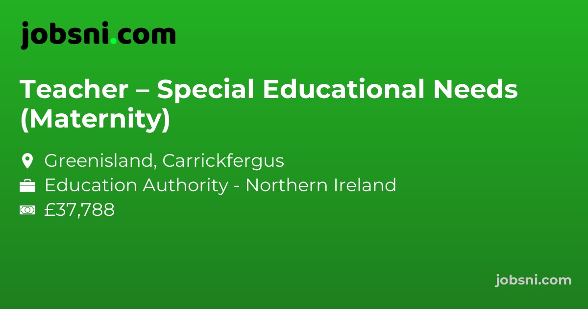 Teacher – Special Educational Needs (Maternity)
