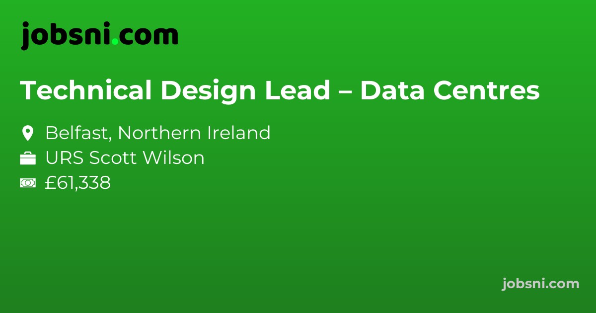 Technical Design Lead – Data Centres