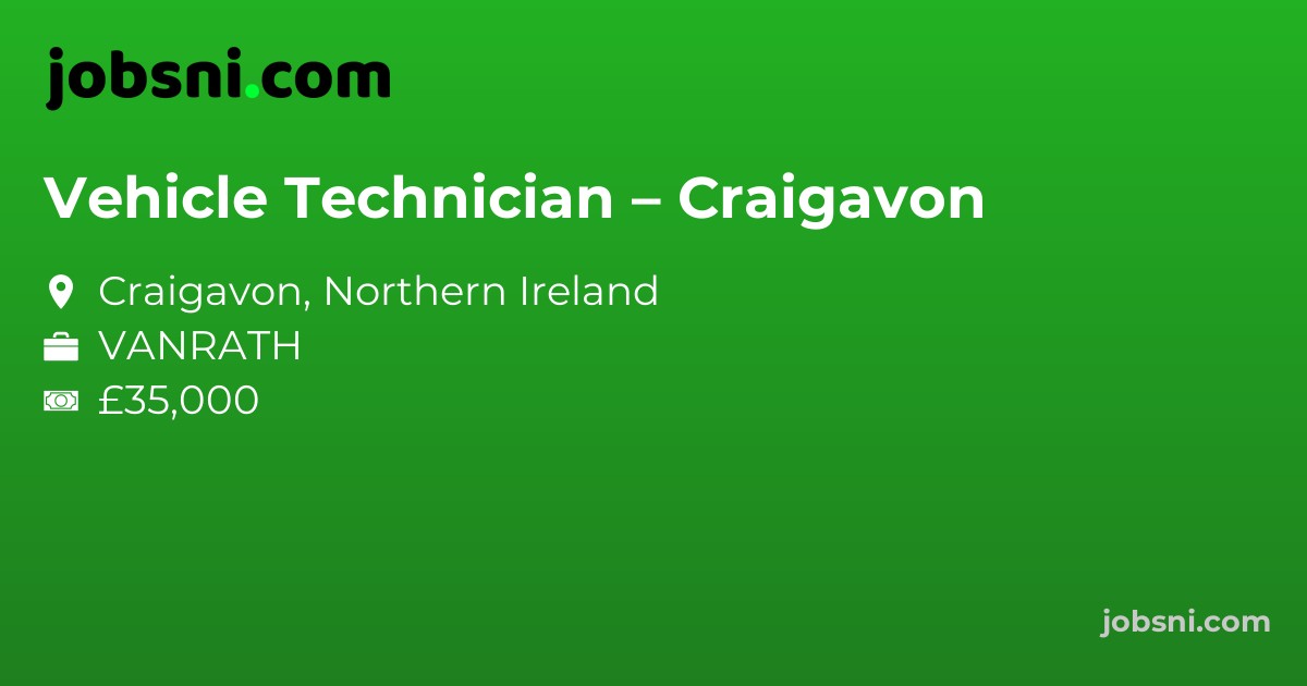 Vehicle Technician – Craigavon