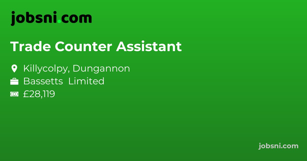 Trade Counter Assistant