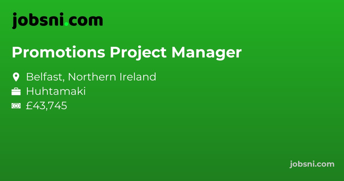 Promotions Project Manager
