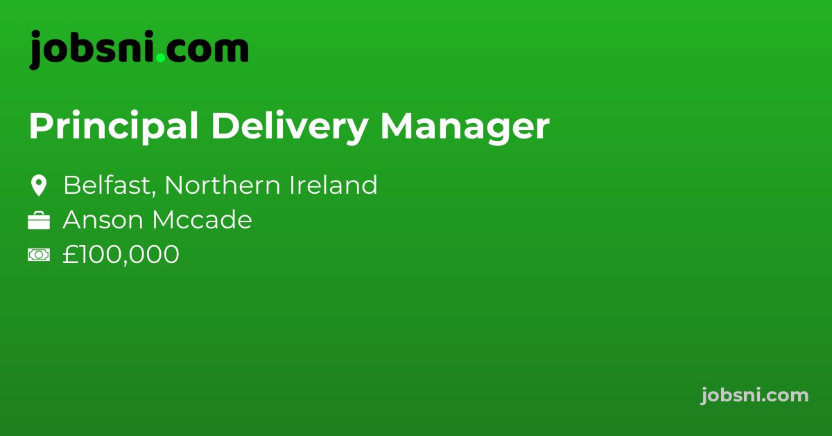 Principal Delivery Manager
