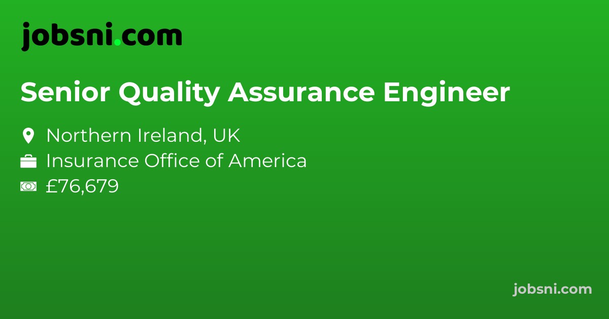 Senior Quality Assurance Engineer