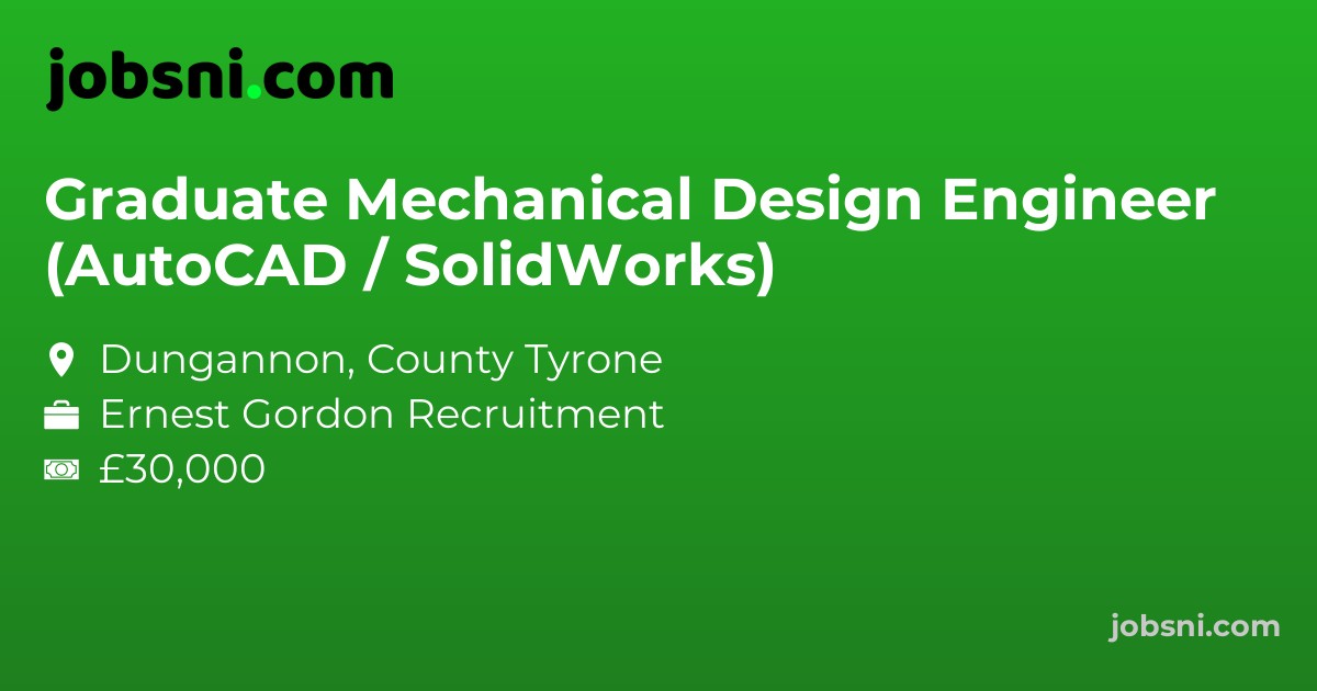 Graduate Mechanical Design Engineer (AutoCAD / SolidWorks)