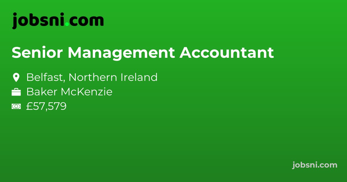 Senior Management Accountant