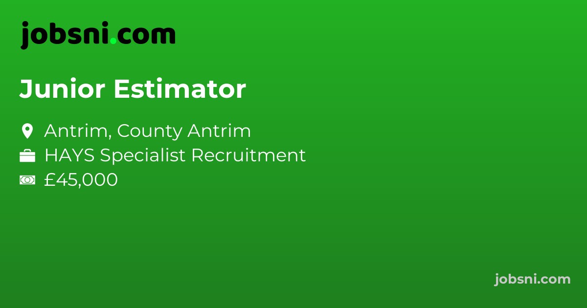 Junior Estimator