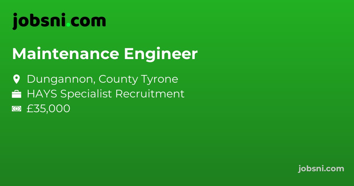 Maintenance Engineer