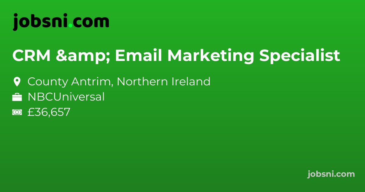 CRM & Email Marketing Specialist