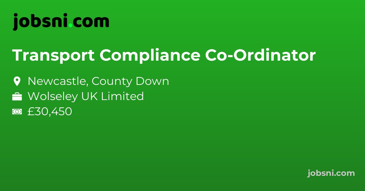 Transport Compliance Co-Ordinator