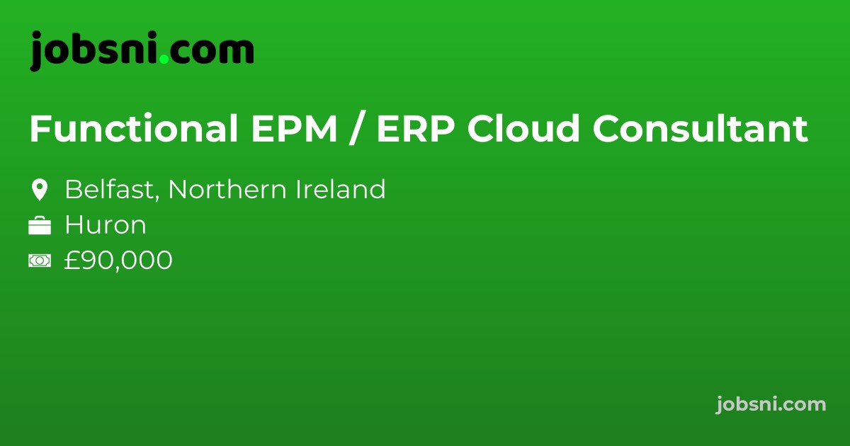 Functional EPM / ERP Cloud Consultant