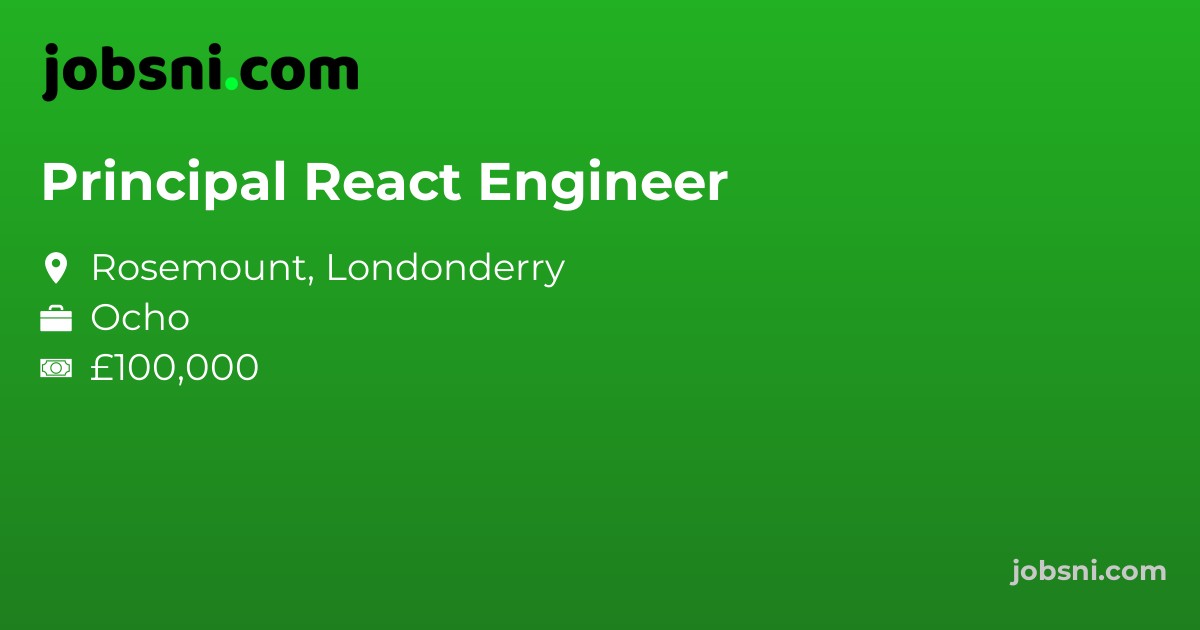 Principal React Engineer