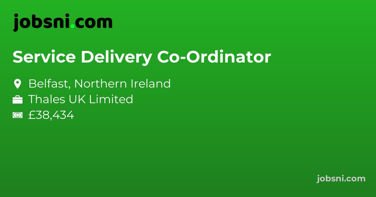 Service Delivery Co-Ordinator