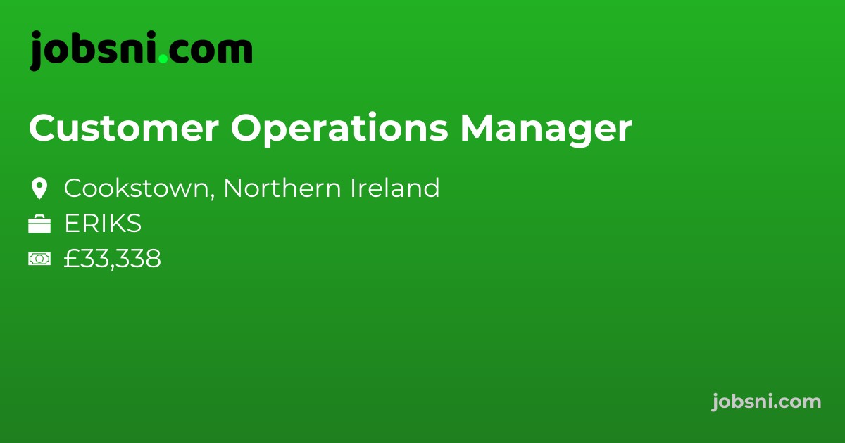 Customer Operations Manager