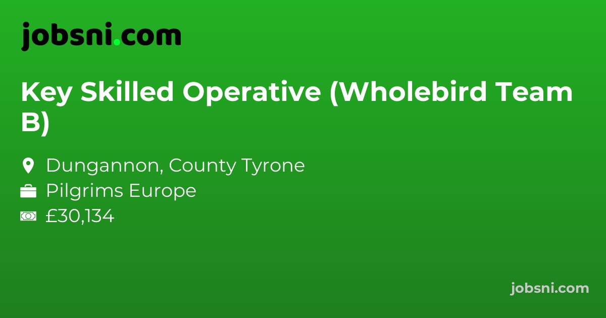 Key Skilled Operative (Wholebird Team B)