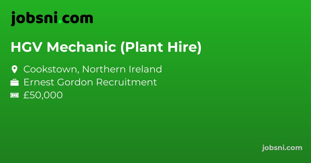HGV Mechanic (Plant Hire)