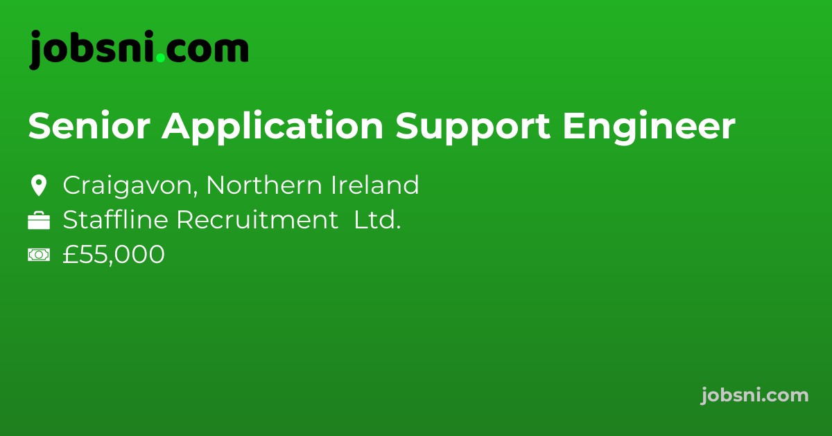 Senior Application Support Engineer