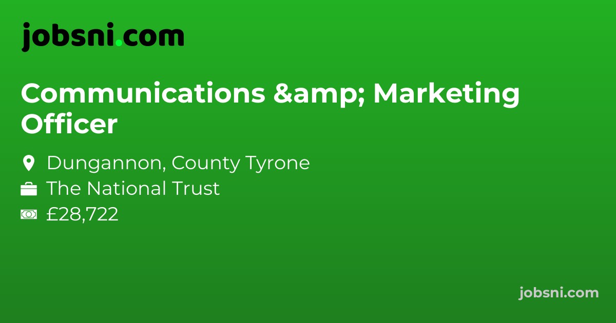 Communications & Marketing Officer