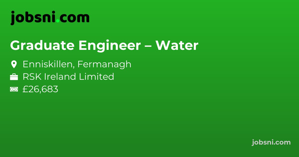 Graduate Engineer – Water
